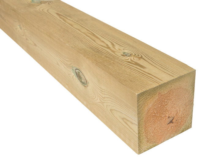 Furu k-virke 98 x 98 x 3600 mm 